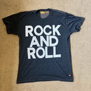 Aviator Nation Rock And Roll Tshirt | Super Soft | L